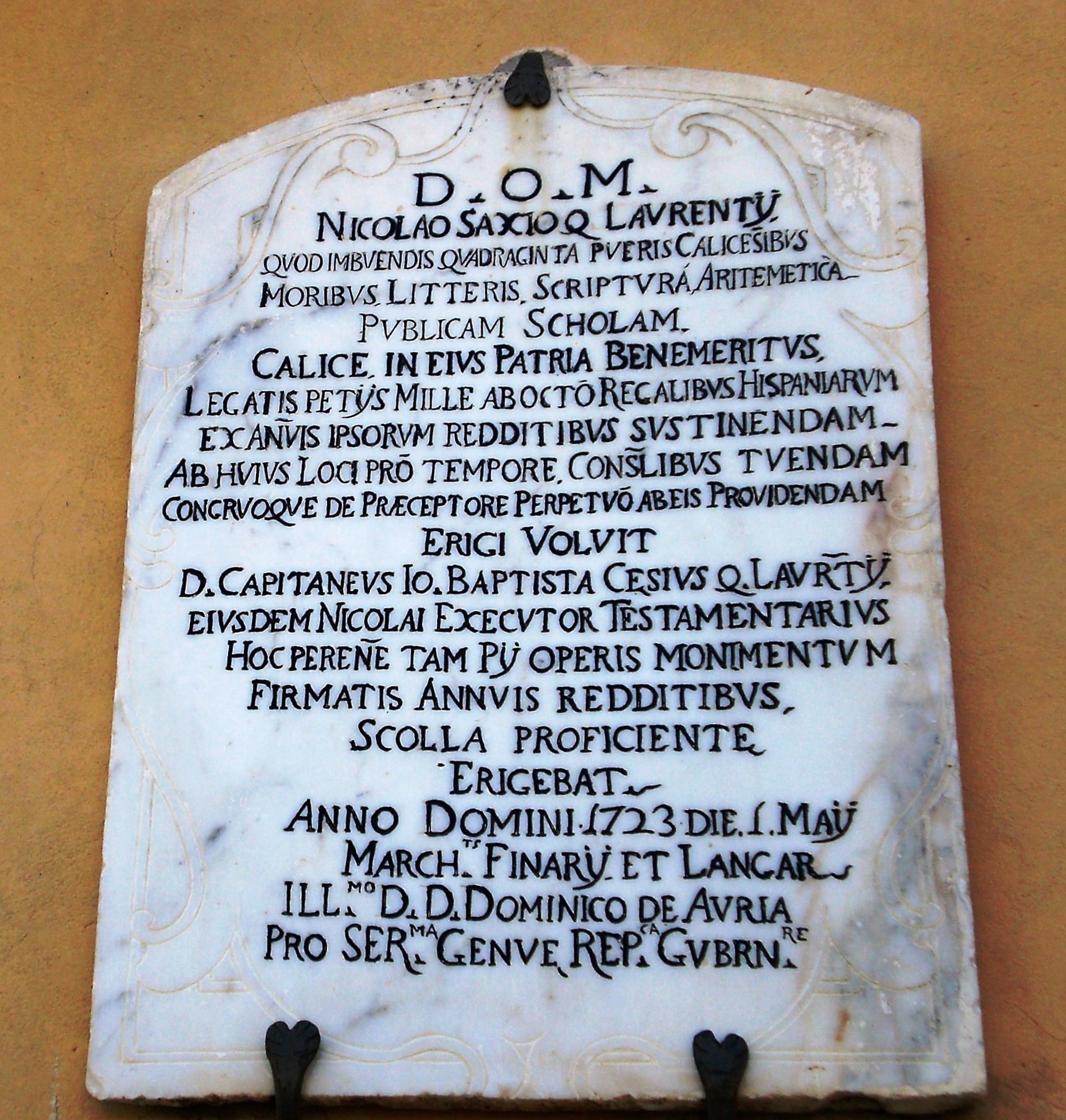 Come eravamo: scuola la lapide